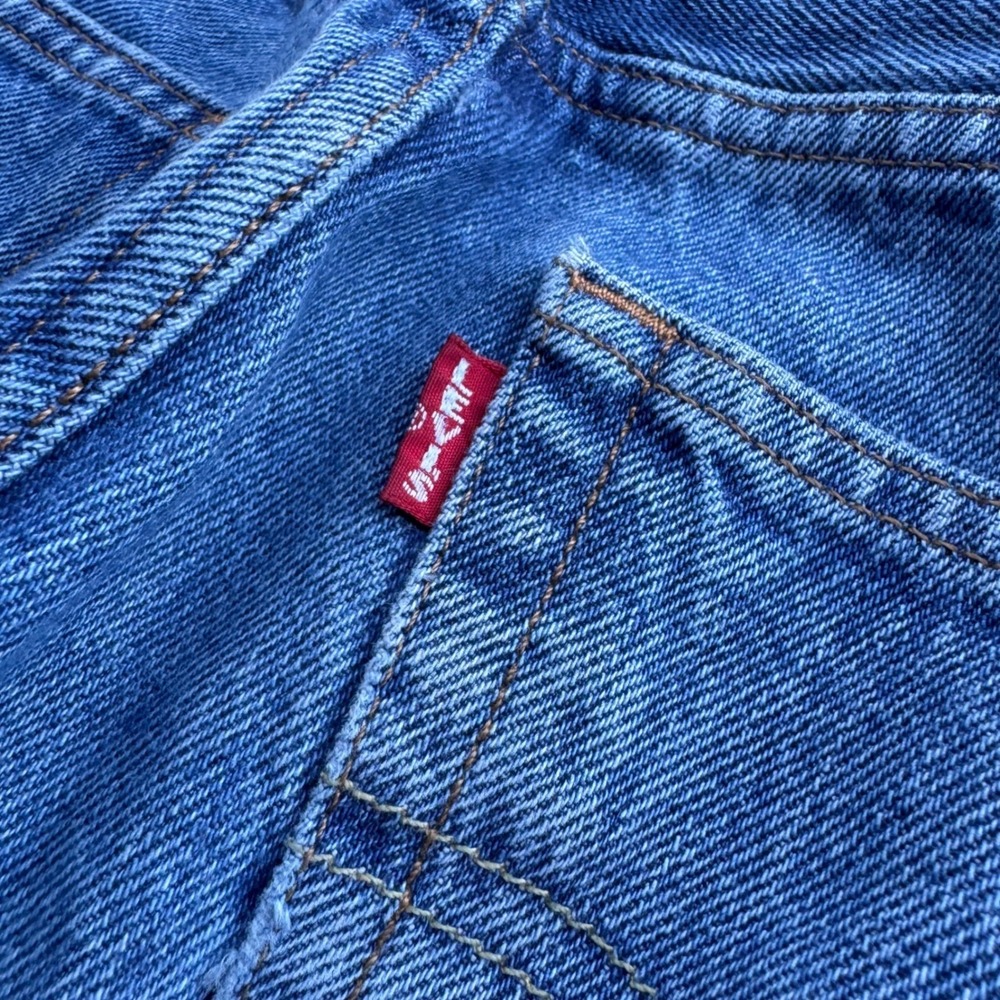 Vintage 90s Levis Big‎ E 501 90s Style Workwear Gorpcore Blue W29 L32 (g4a)
